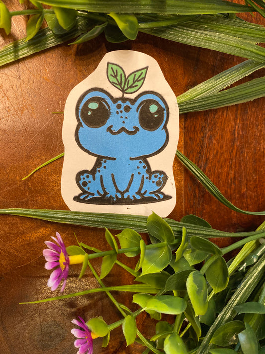 Frosch Sticker/ Frog Sticker