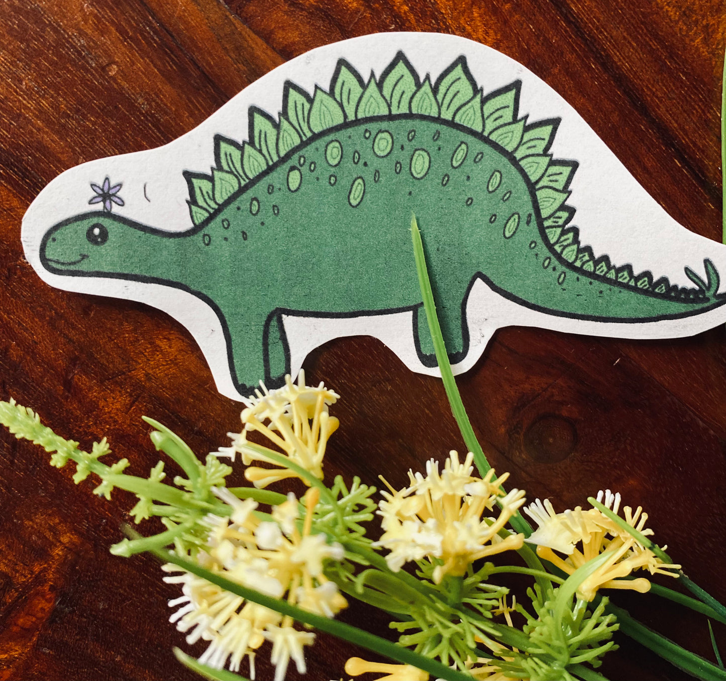 Stegosaurus/ Dinosauriersticker