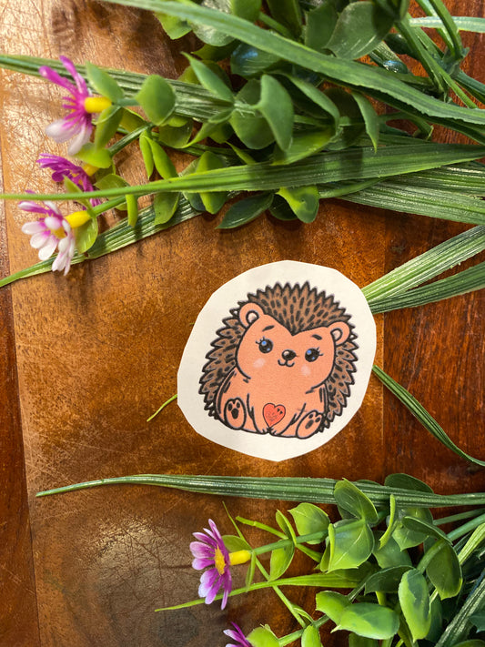 Kleiner Igel Sticker/ Hedgehog Sticker